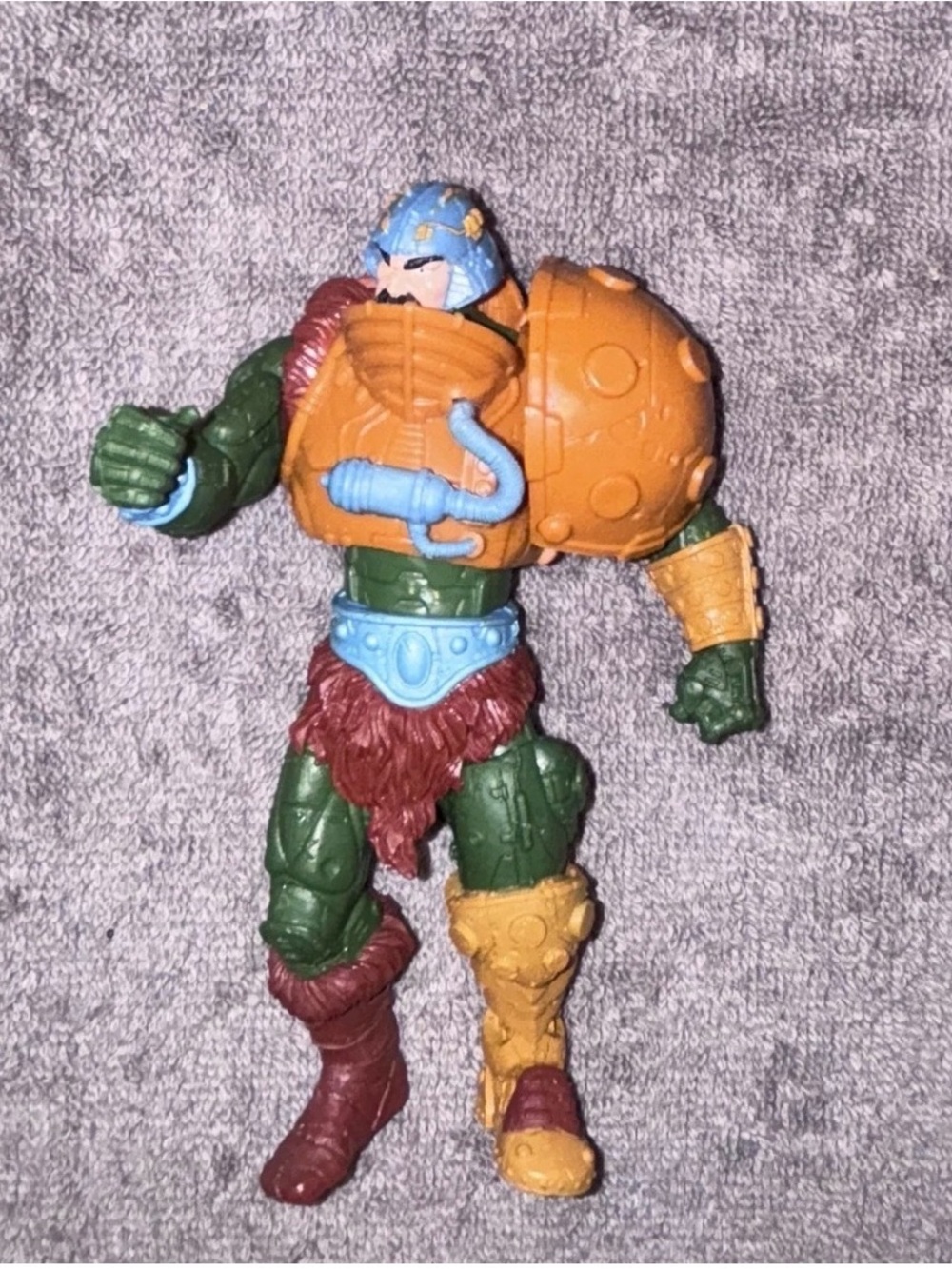 Vintage MOTU Man At-Arms Plastic Toy Figure